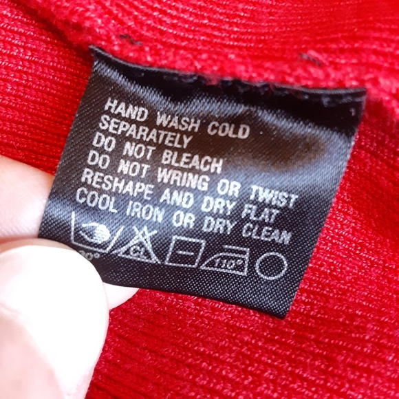 ETOILE, Rayon Blend, Scoop Fur Collar Pullover, Size Large - Picture 4 of 8